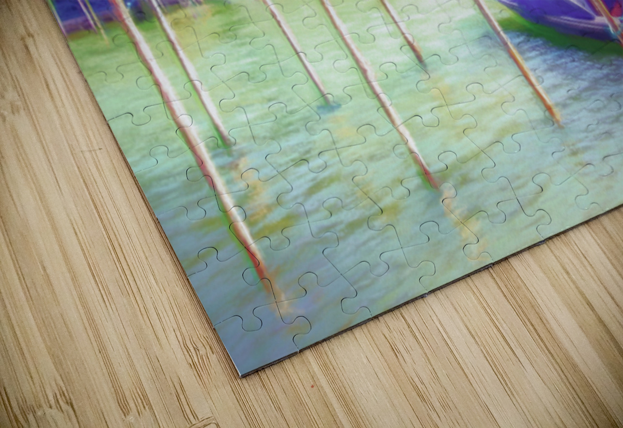 Venice Grand Canal Gondolas Norma Brandsberg Photography Puzzle