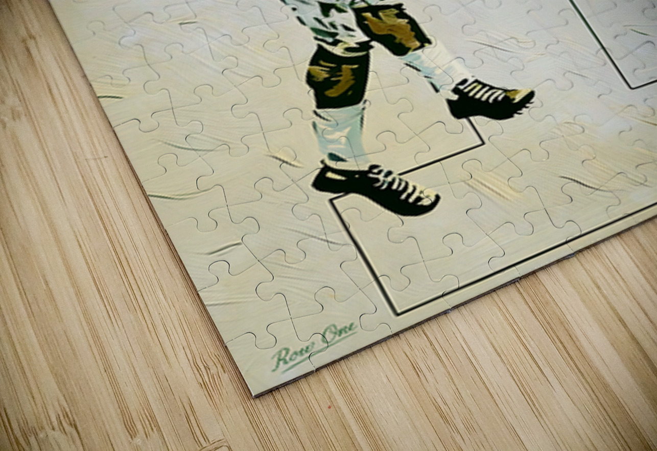 1966 Michigan State Spartans Football Art Row One Brand Puzzle