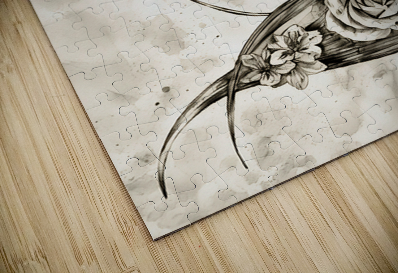 ArtX 539 woman Forgotten Art Puzzle