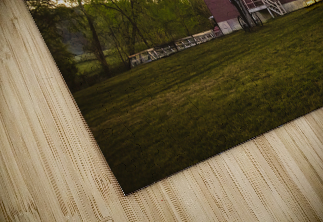 Old Virginia Mill at Sunrise Norma Brandsberg Photography Puzzle