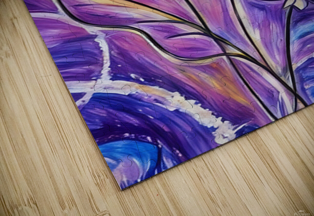 ArtXcl 026 abstract  flowers Arte Fino Puzzle