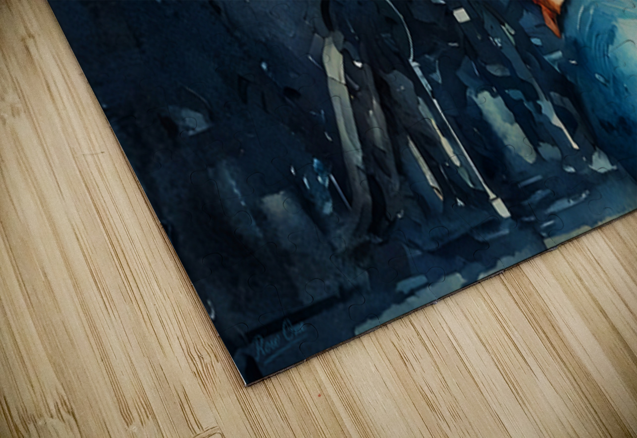 1947 Woman Bowling Art Row One Brand Puzzle