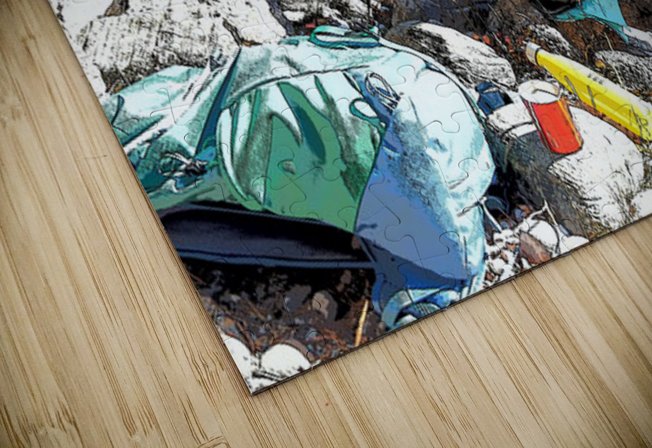 Scenes from the Trail-  Taking a Rest                                                                                                               Catriona Roberts Nature Photography and Designs Puzzle