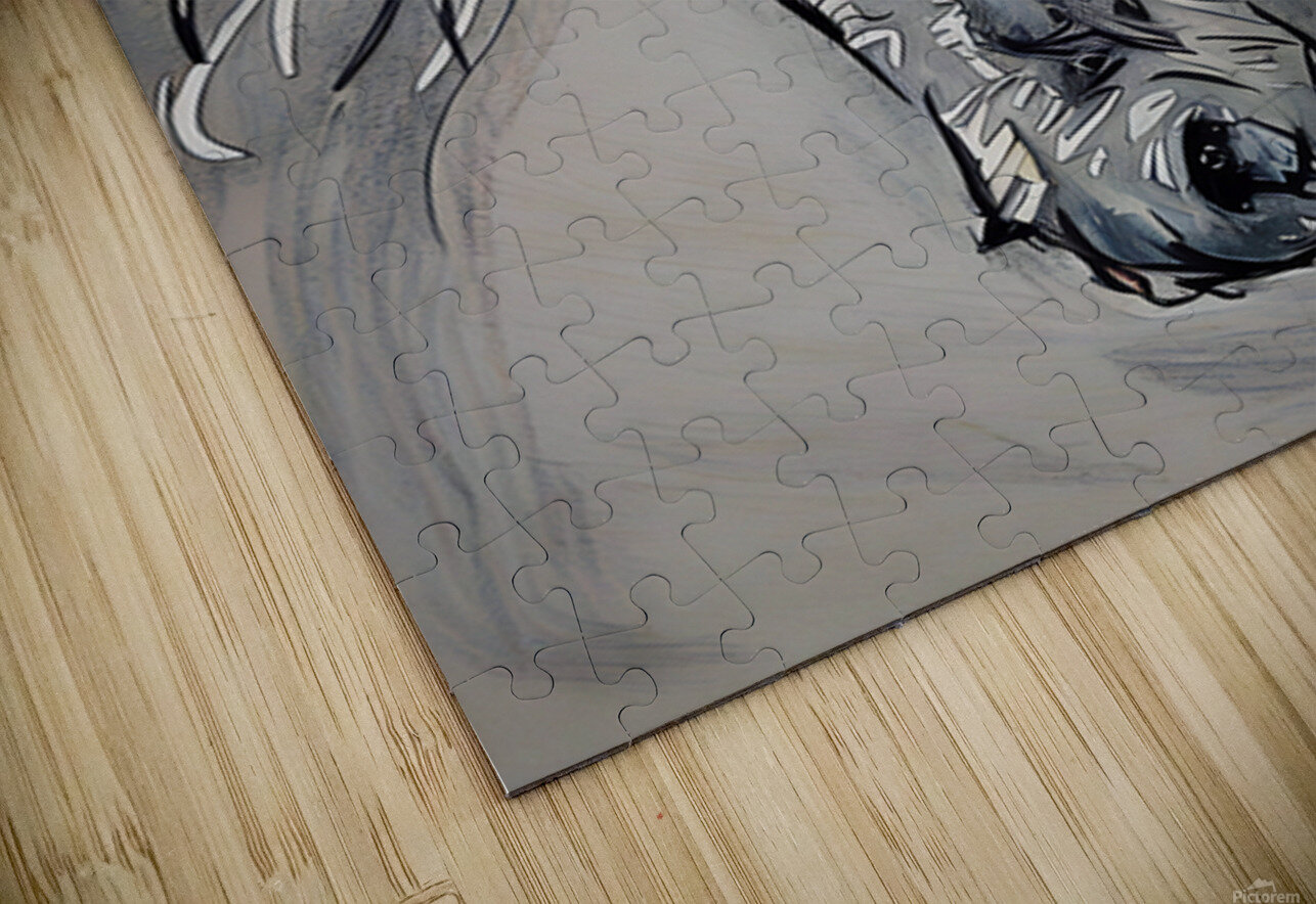 ArtXcl 341 horse pencil sketch Forgotten Art Puzzle