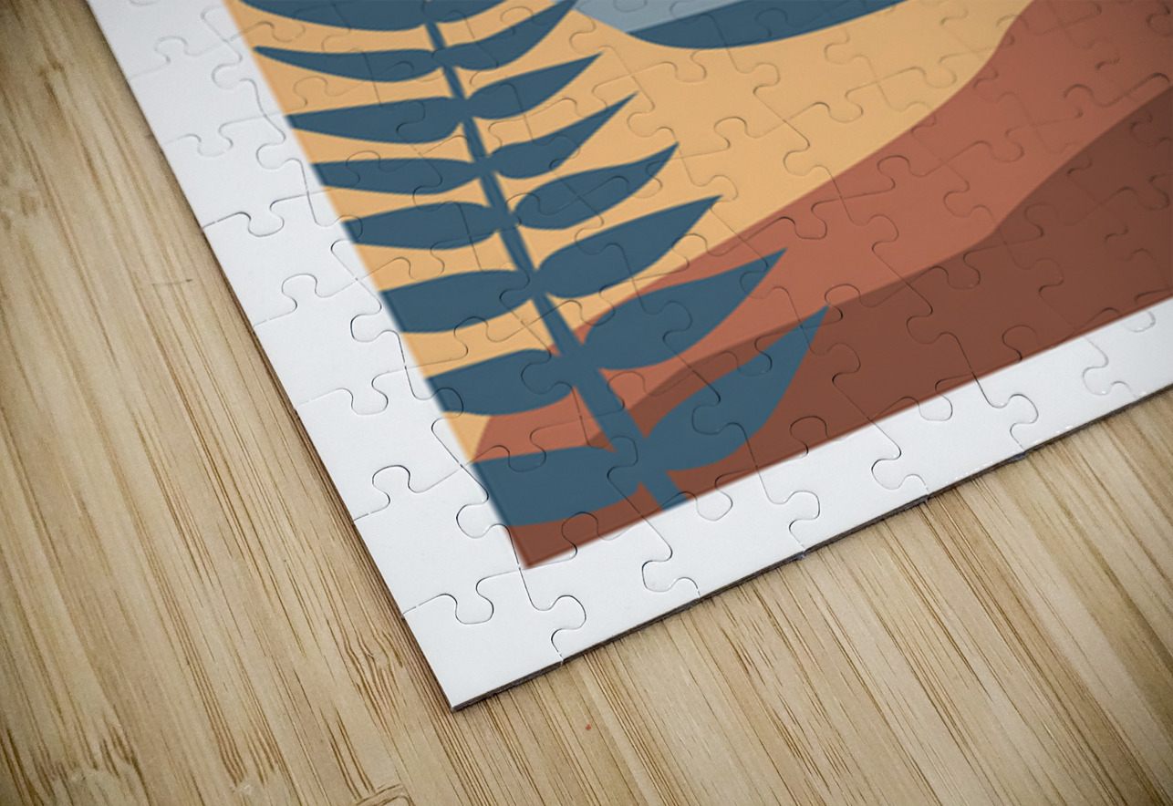  Colorful landscape poster. a Towseef Dar Puzzle