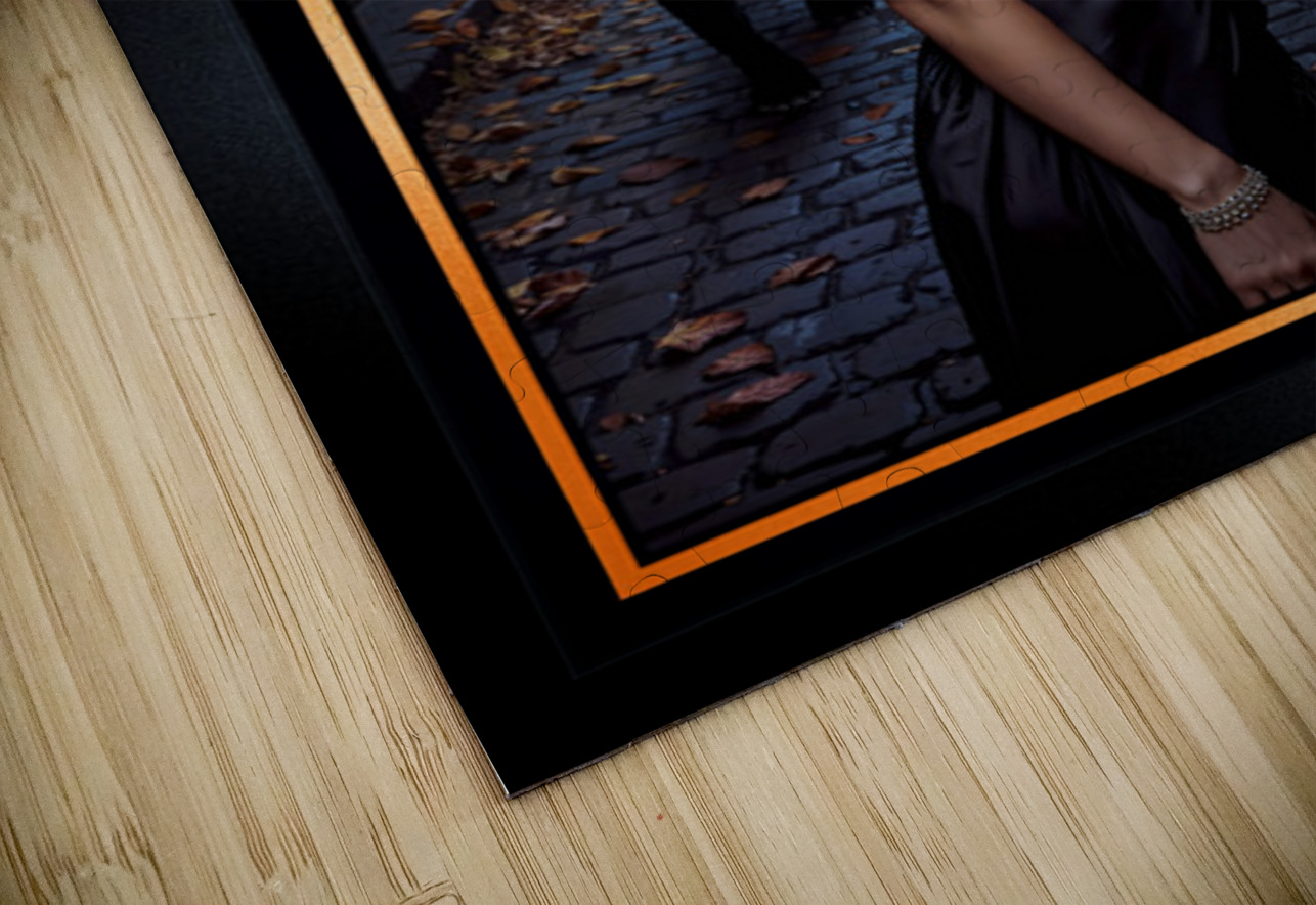 Tenchia Feltetti Walking With Her Panther Mesmerizing AI Concept Art by Xzendor7 xzendor7 Puzzle