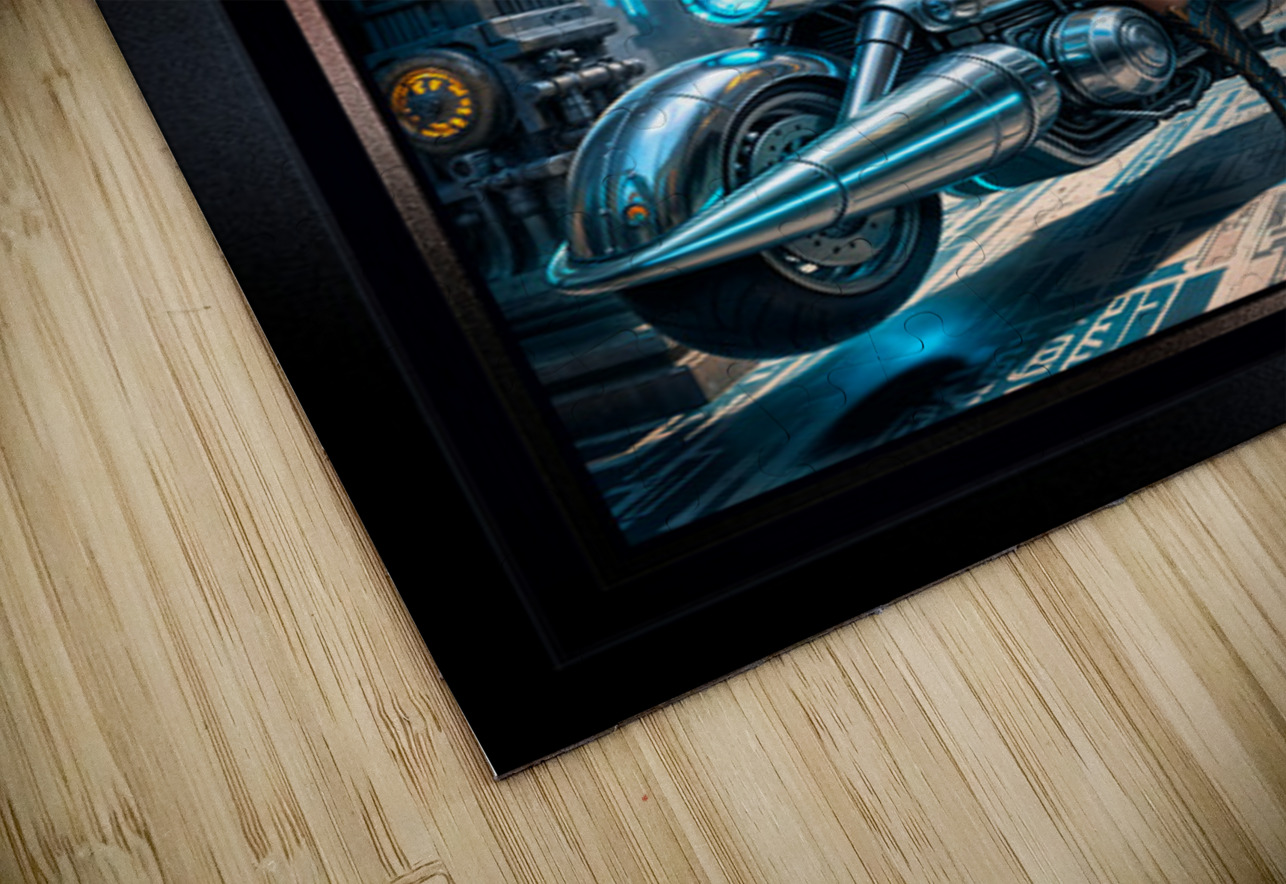 Metrelda Avinox Cadet Of Morvath Keep On Her Hovercycle Mesmerizing AI Concept Art by Xzendor7 xzendor7 Puzzle