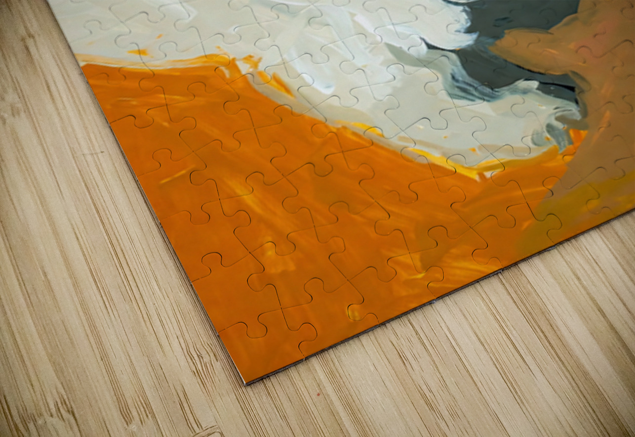 Expressive White Maltese Shih Tzu Dog Portrait Chris Butler Puzzle