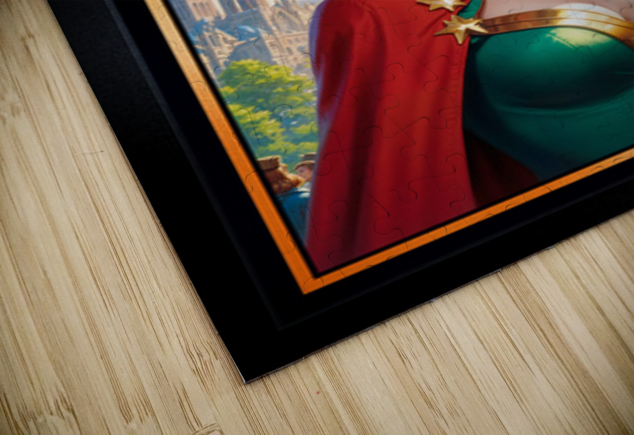 Verdant Splendor Graceful Fantasy Portrait Of Lady Aeraviel Radiant AI Concept Art by Xzendor7 xzendor7 Puzzle