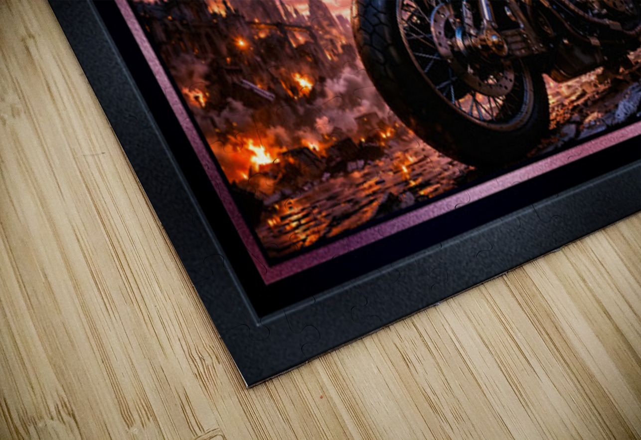 Galactic Portrait Of Livia Rorino Amidst A Cosmic Wasteland Commanding AI Concept Art by Xzendor7 xzendor7 Puzzle