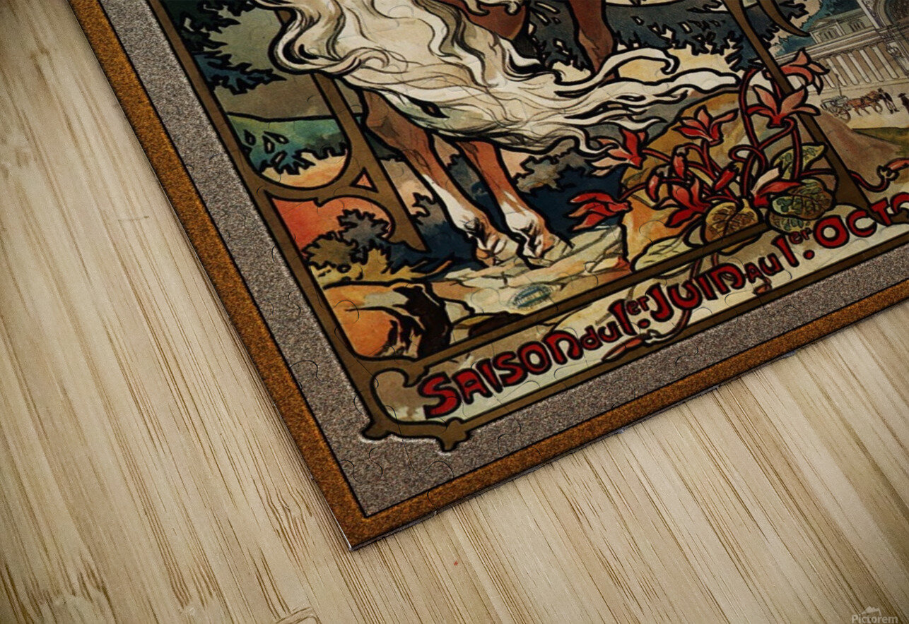 Luchon by Alphonse Mucha xzendor7 Puzzle