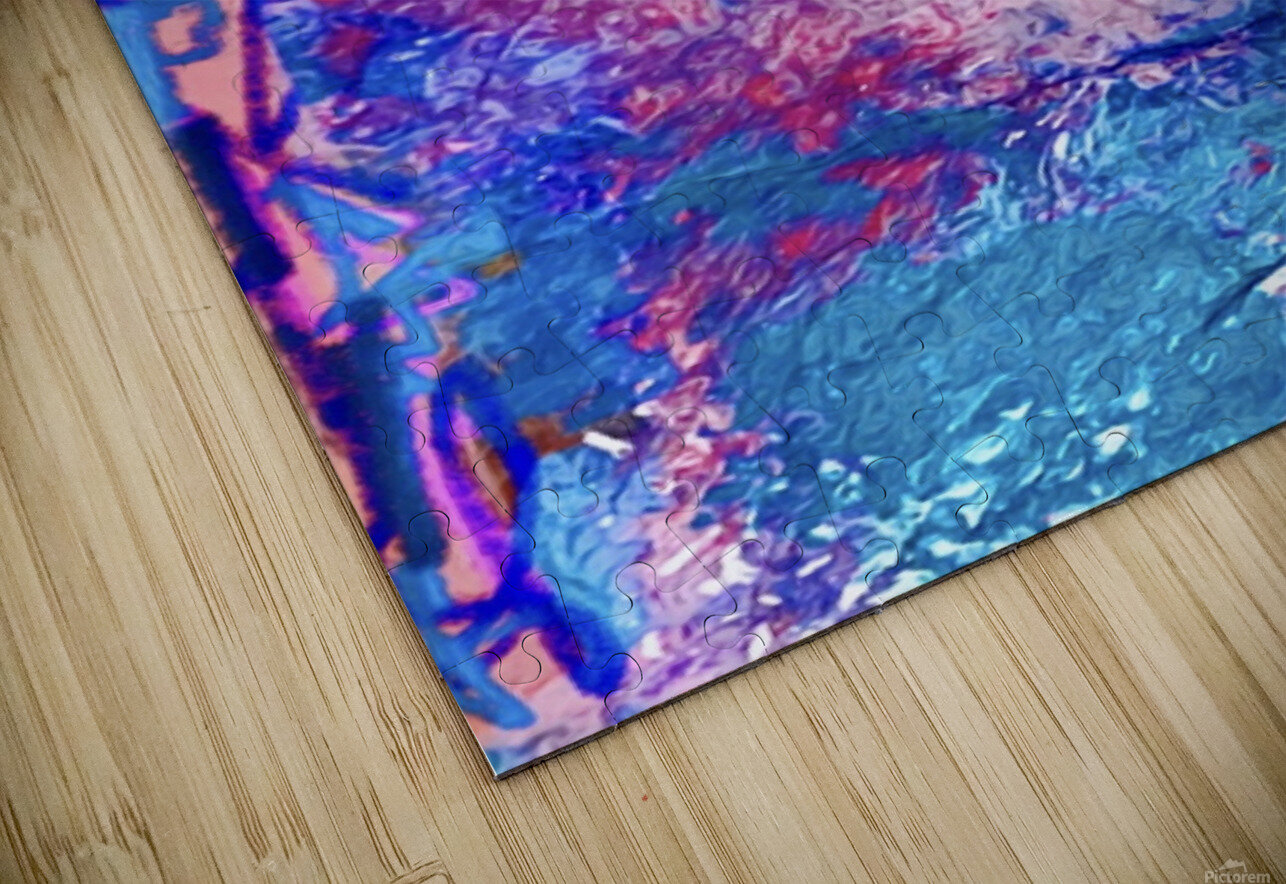 Minds Time Melting into Colors Soul Sparkles  Puzzle