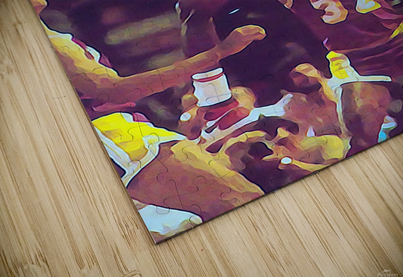 Michael Jordan Shoots Over the Lakers Row One Brand Puzzle