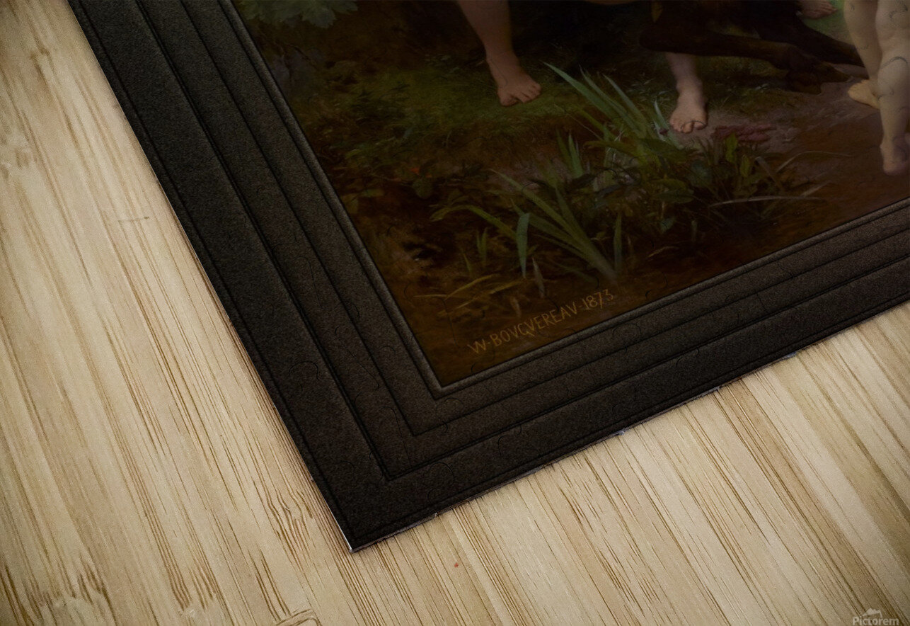 Nymphs and Satyr by William-Adolphe Bouguereau Old Masters Reproduction xzendor7 Puzzle