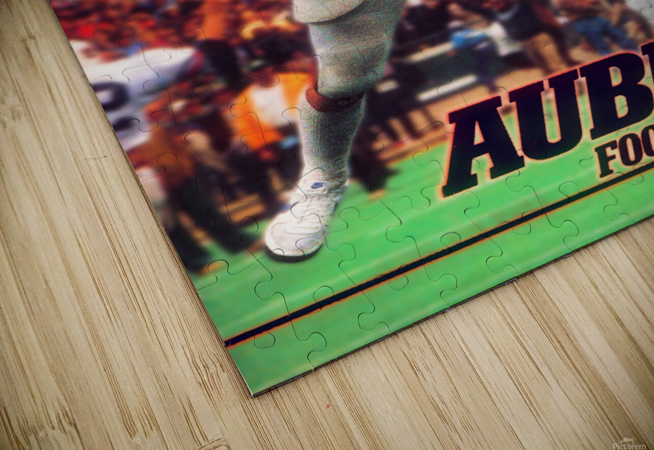 1983 Auburn Tigers Football Poster Row One Brand Puzzle