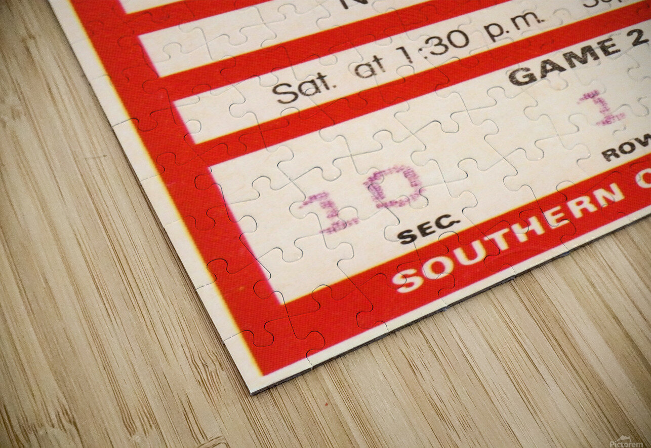 1982 USC vs. Oklahoma Remix Row One Brand Puzzle