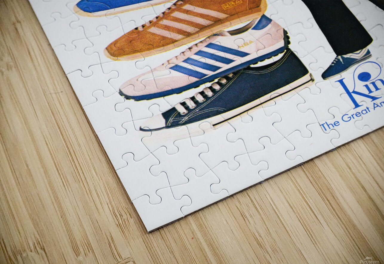1979 Kinney NBA Shoes Ad Row One Brand Puzzle