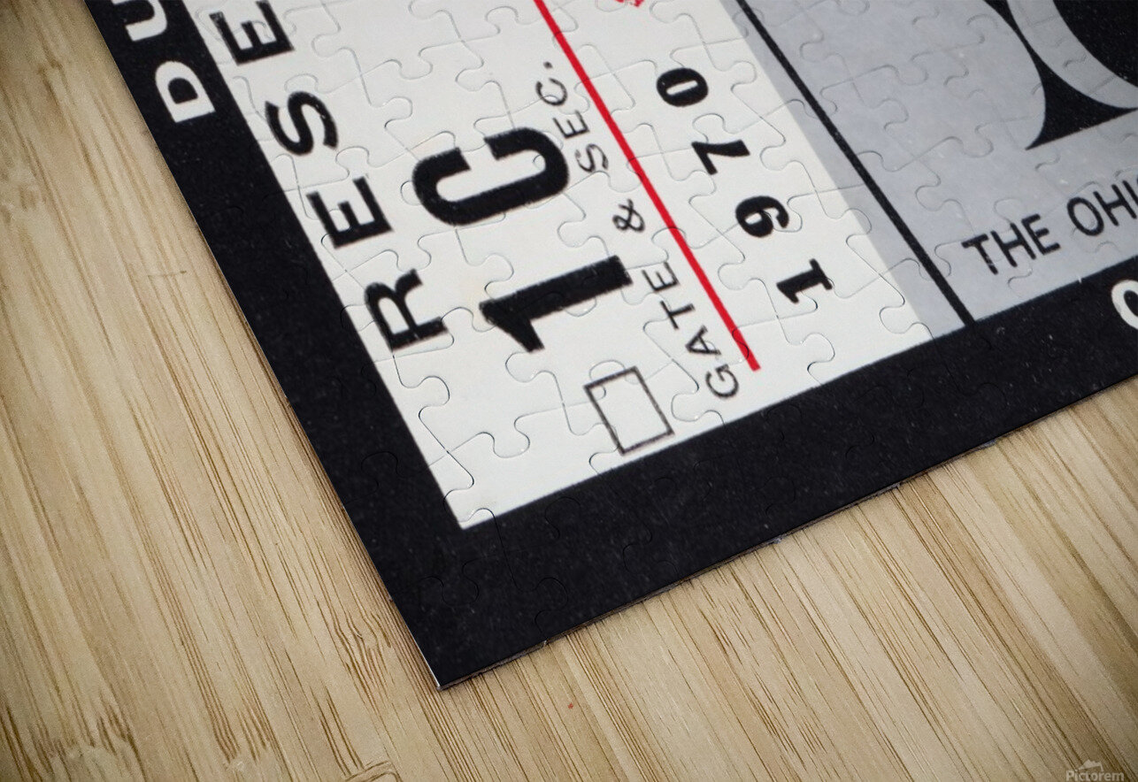 1970 Ohio State vs. Duke Row One Brand Puzzle