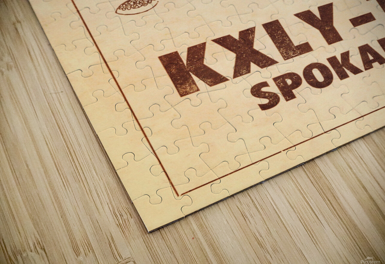 1962 kxly tv spokane football ad Row One Brand Puzzle