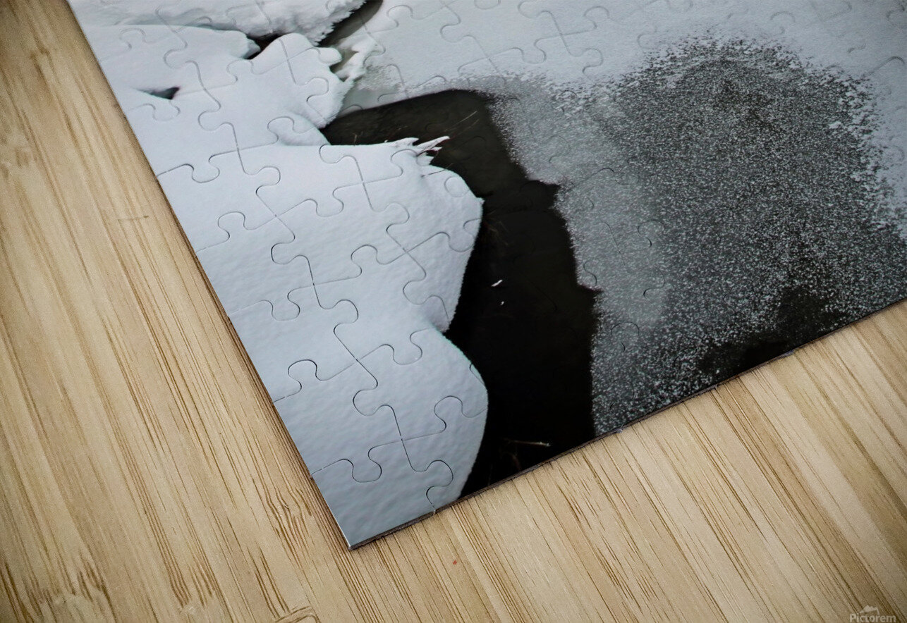 Rural Winter Creek Deb Oppermann Puzzle