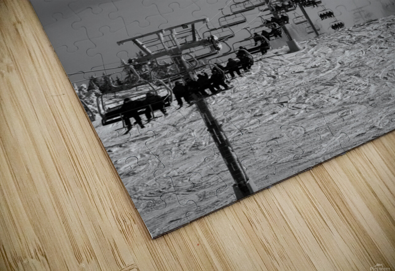 Chairway to Heaven BW KoricPhoto Puzzle