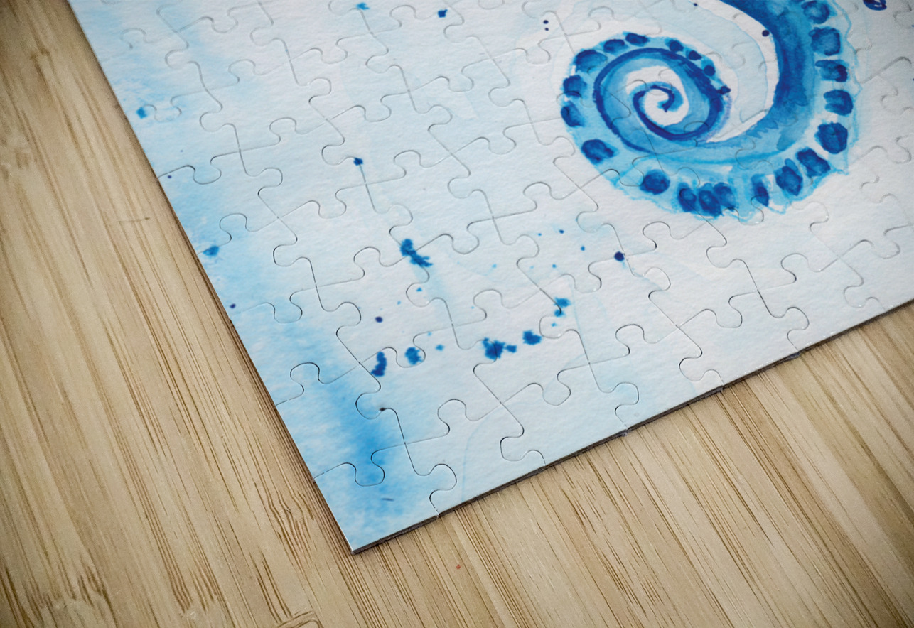 Blue Seahorse Cheryl Zapata Puzzle