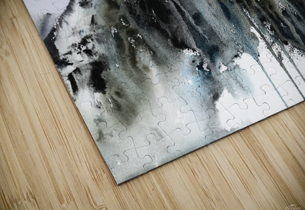 Watercolor mountains 2 Eugenia Gorbacheva Puzzle