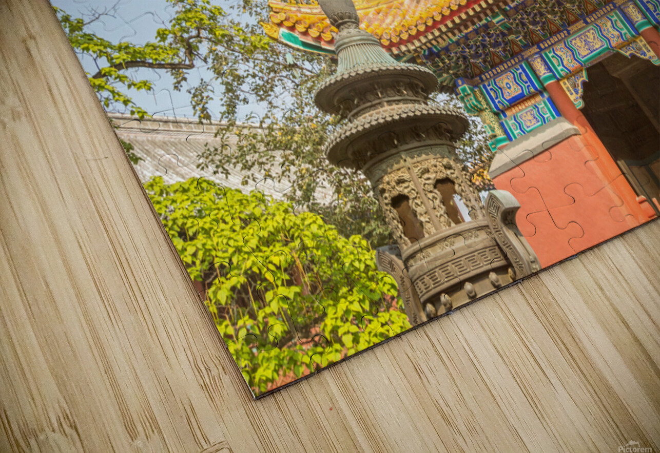 Buddhist Lama Temple caladoart Puzzle