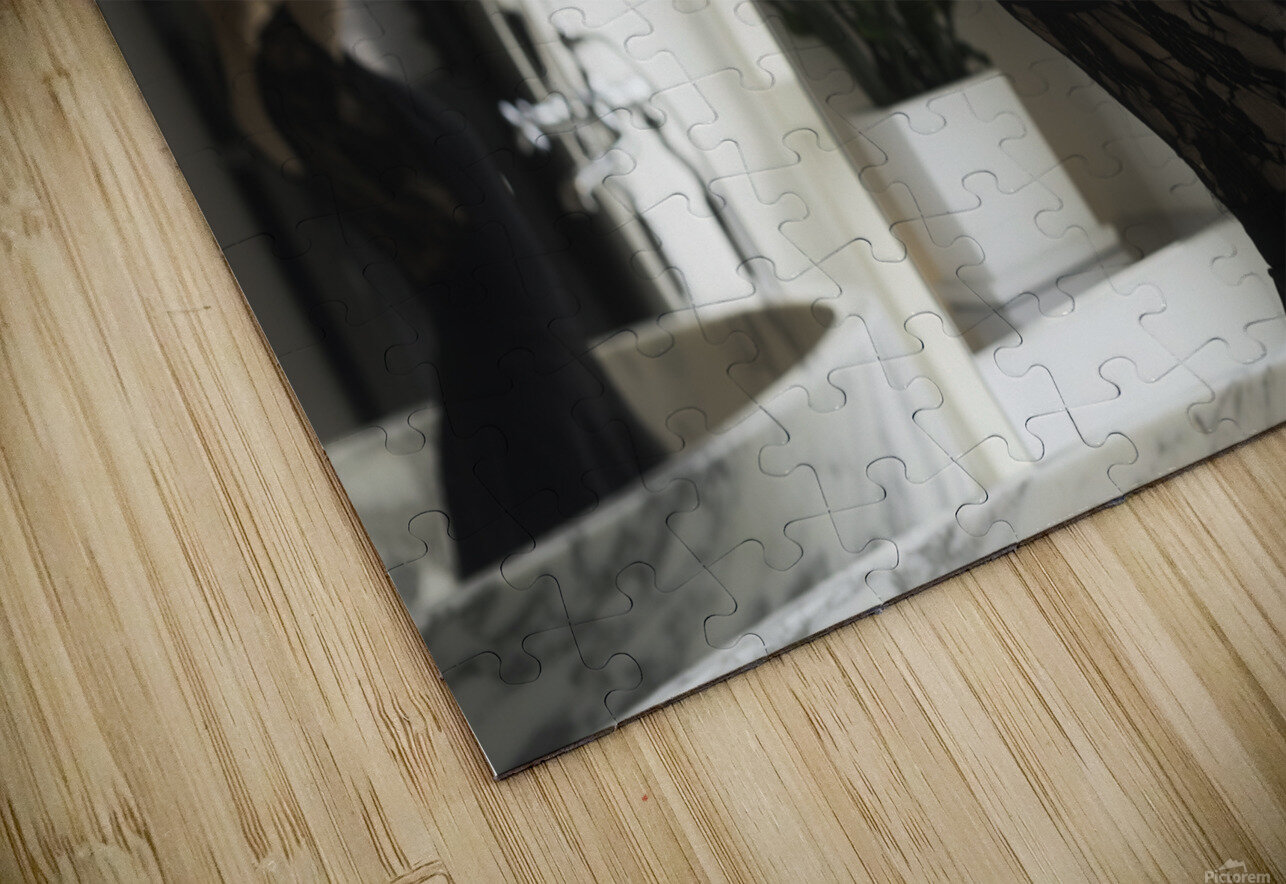 Ballerina portrait in a bathroom Philippe Lejeanvre Puzzle