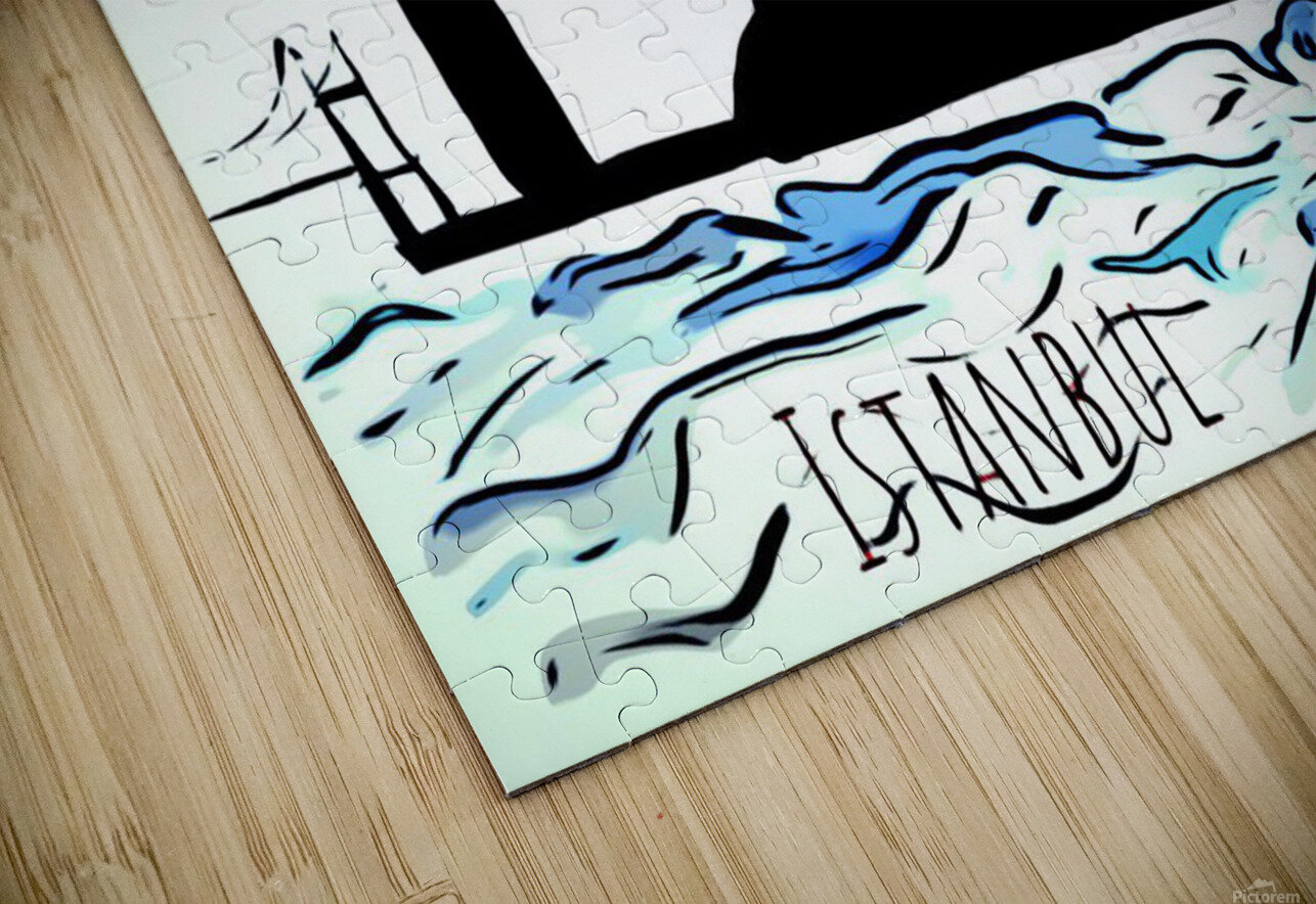 Istanbul during the Day ArtByConcordia Puzzle