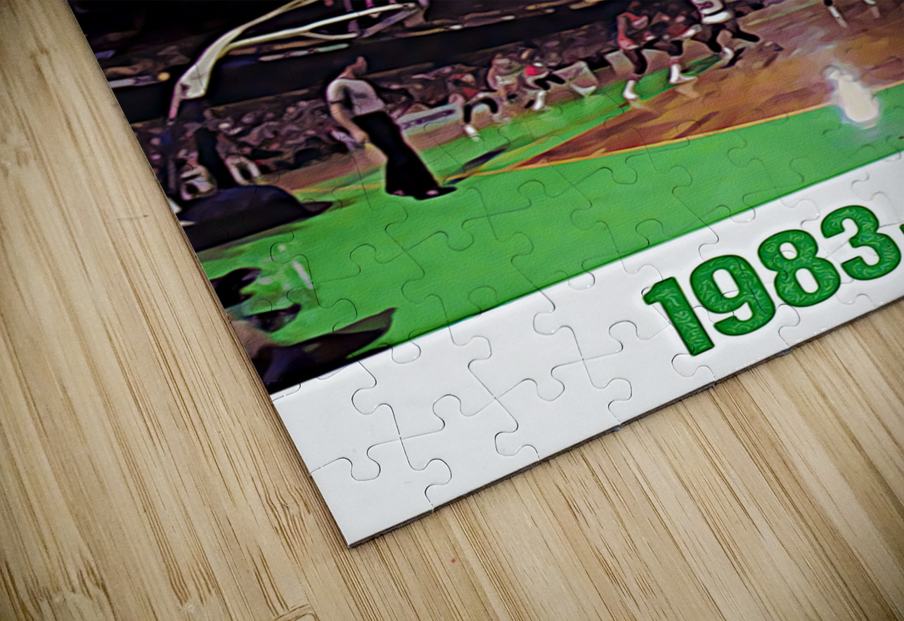 1983 Boston Celtics Remix Art Row One Brand Puzzle