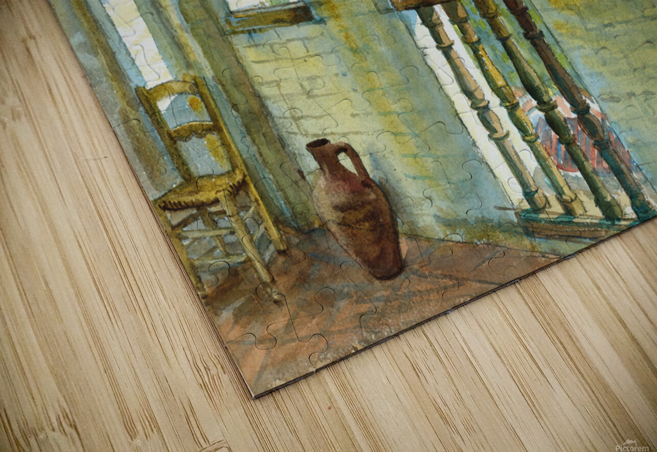 View from my studio Granada Spain George Owen Wynne Apperley Puzzle