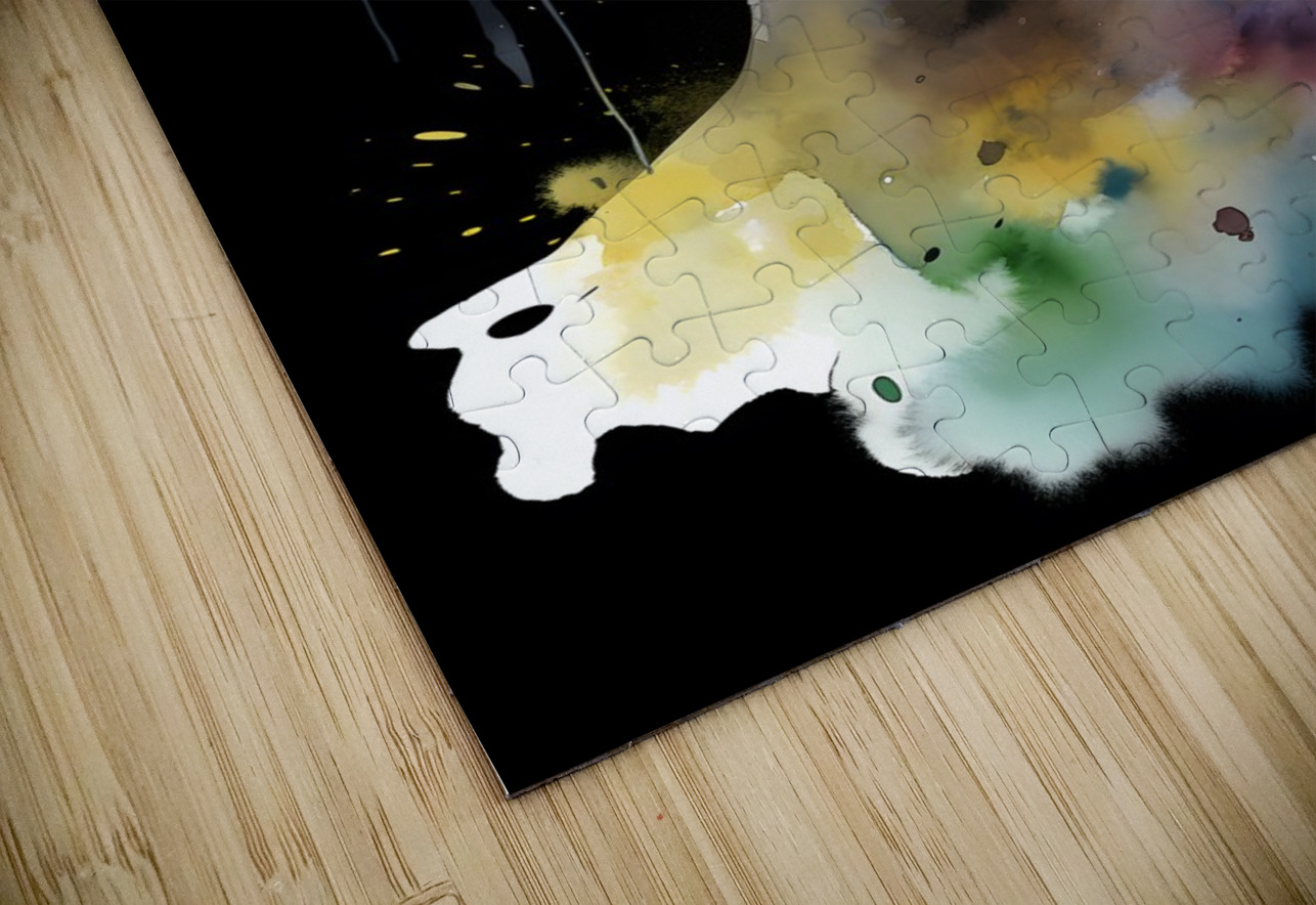 Girl watercolor no.4 draszyr Puzzle