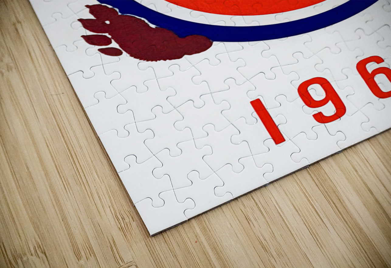 1960 Chicago Cubs Art Row One Brand Puzzle