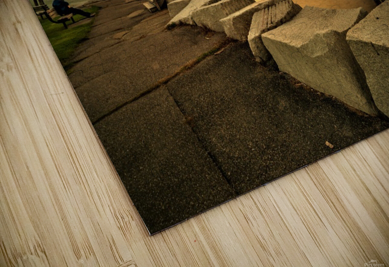 Golden Tranquility at Perkins Pier Christian Joseph Clairmont Puzzle