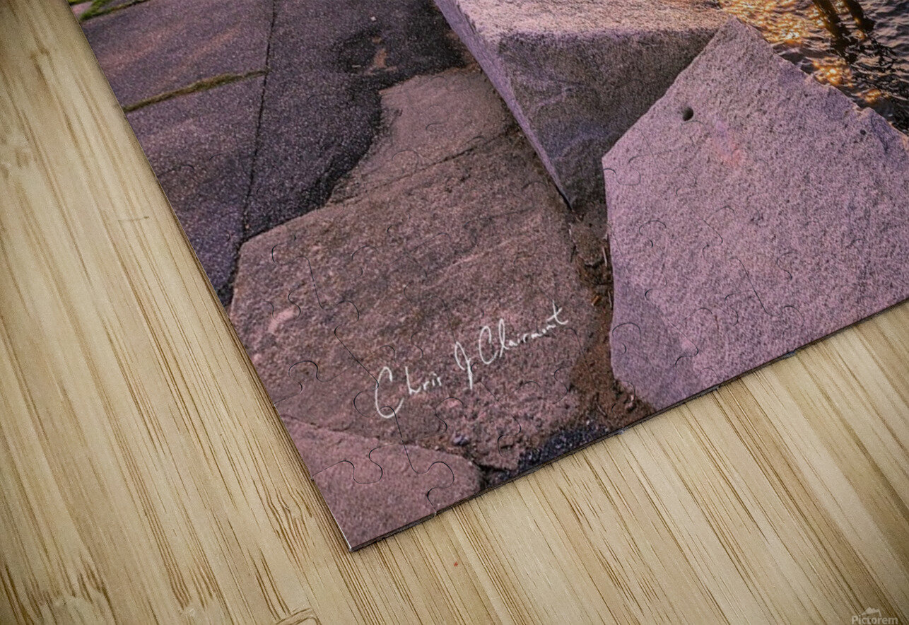 Golden at Perkins Pier Christian Joseph Clairmont Puzzle