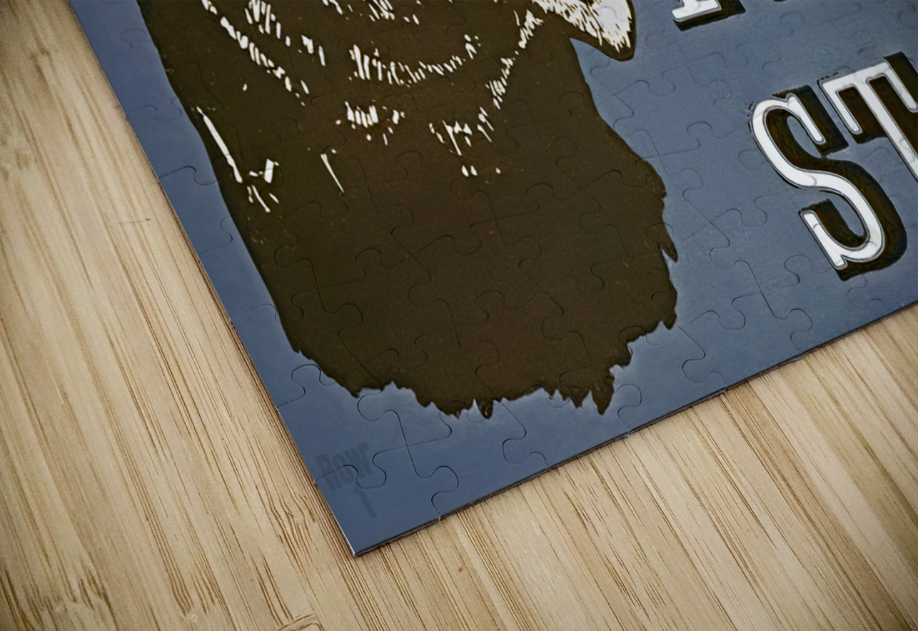 Vintage Penn State Nittany Lion Art Row One Brand Puzzle