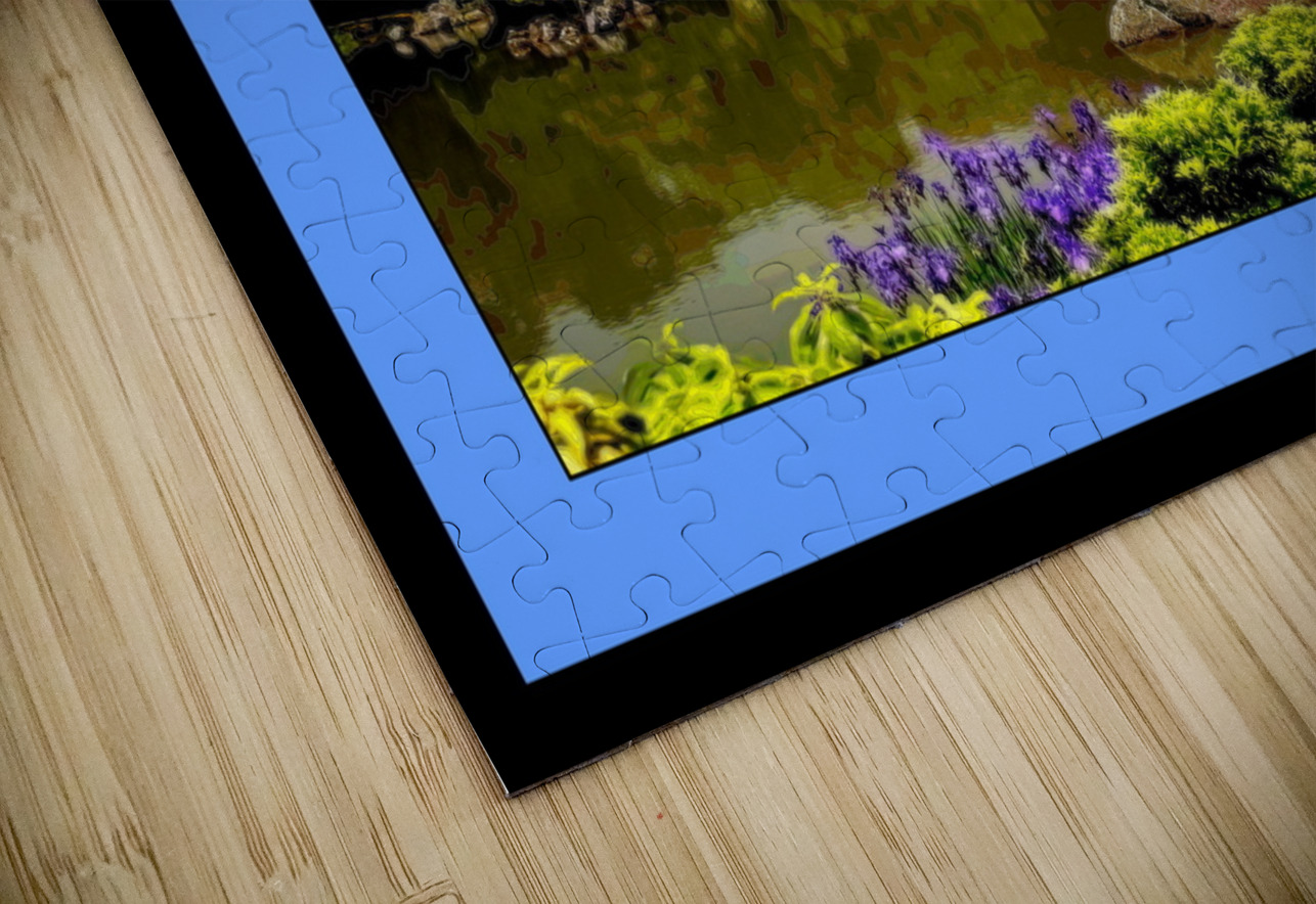 GOLDEN PAGODA IN KYOTO JAPAN A1 LES MAYERS  Puzzle