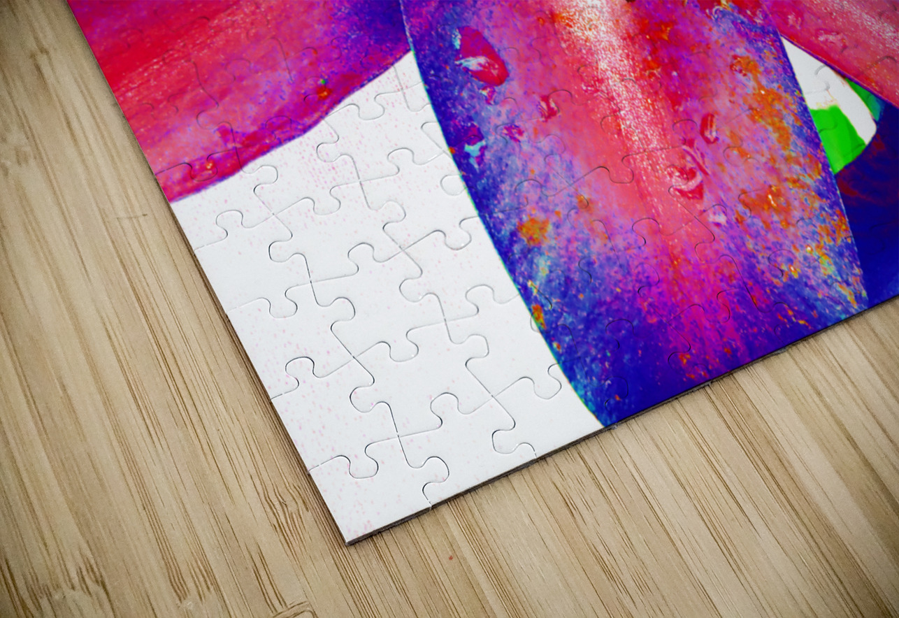 Vibrant Pop Art Lilies Catriona Roberts Nature Photography and Designs Puzzle