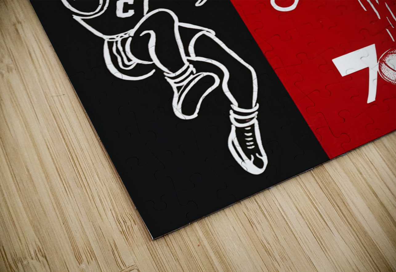 1970 Cincinnati Bearcats Basketball Art Row One Brand Puzzle