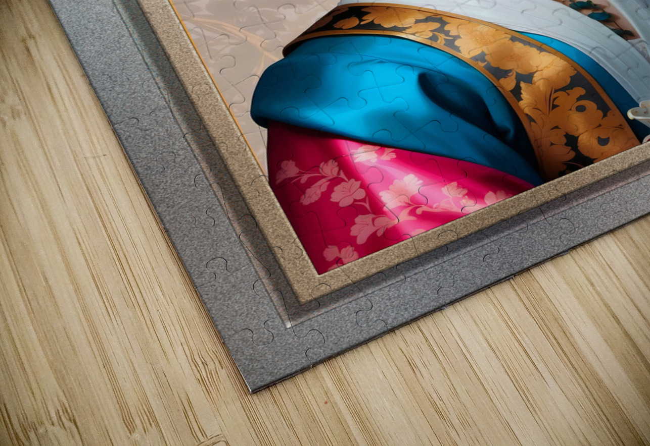 Portrait Of An Elegant Japanese Young Lady Gorgeous AI Concept Art by Xzendor7 xzendor7 Puzzle