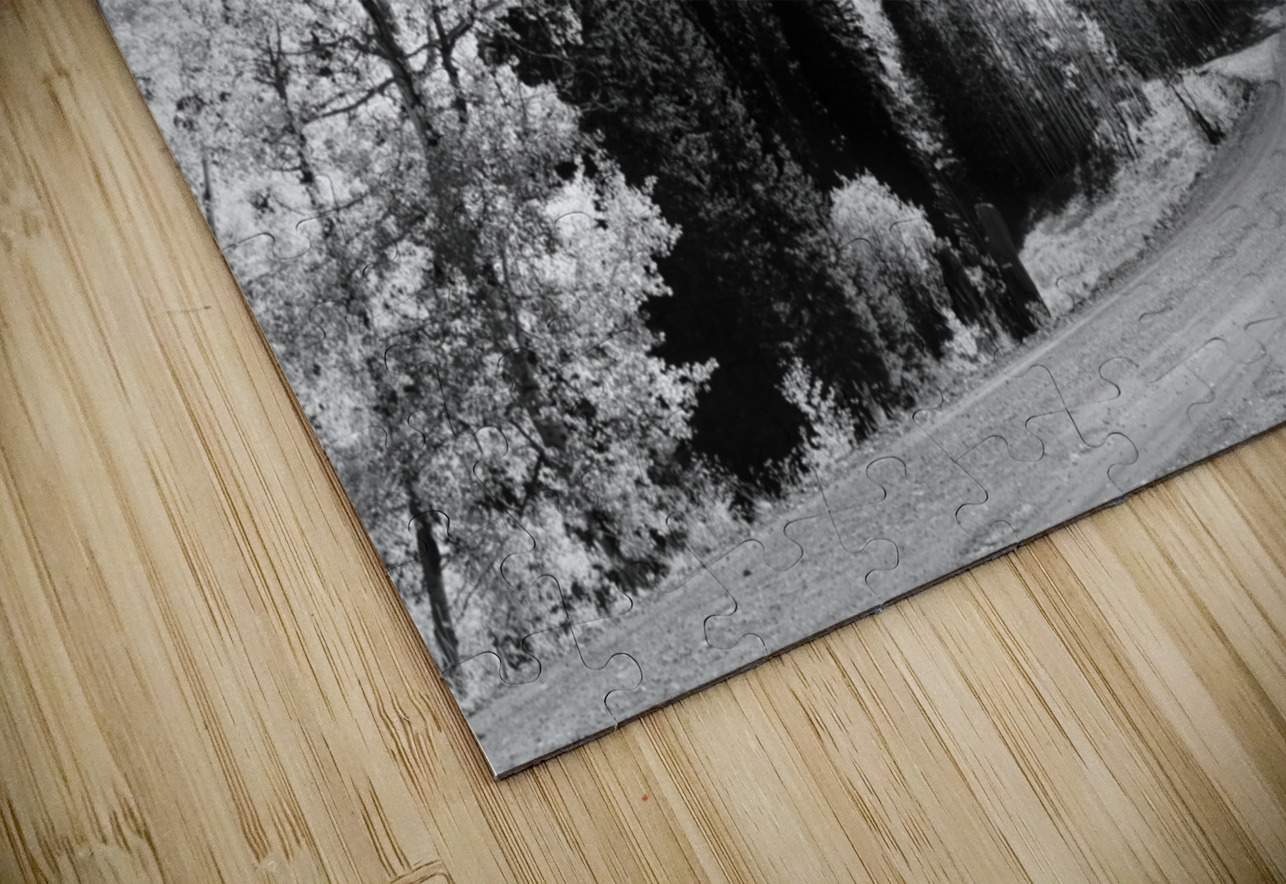 Colorado Back Roads Silhouette Norma Brandsberg Photography Puzzle