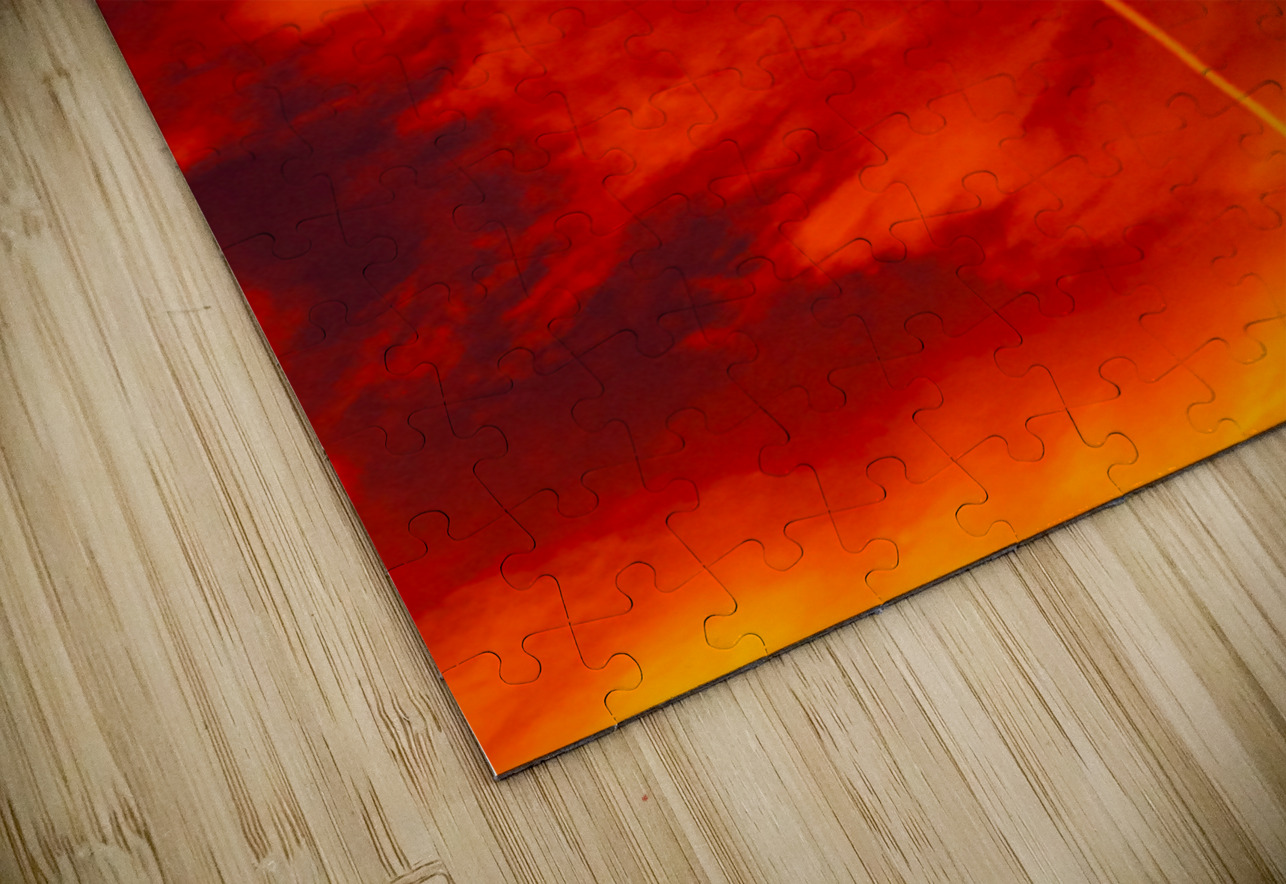 Wake of Fire Light + Water Photography Puzzle