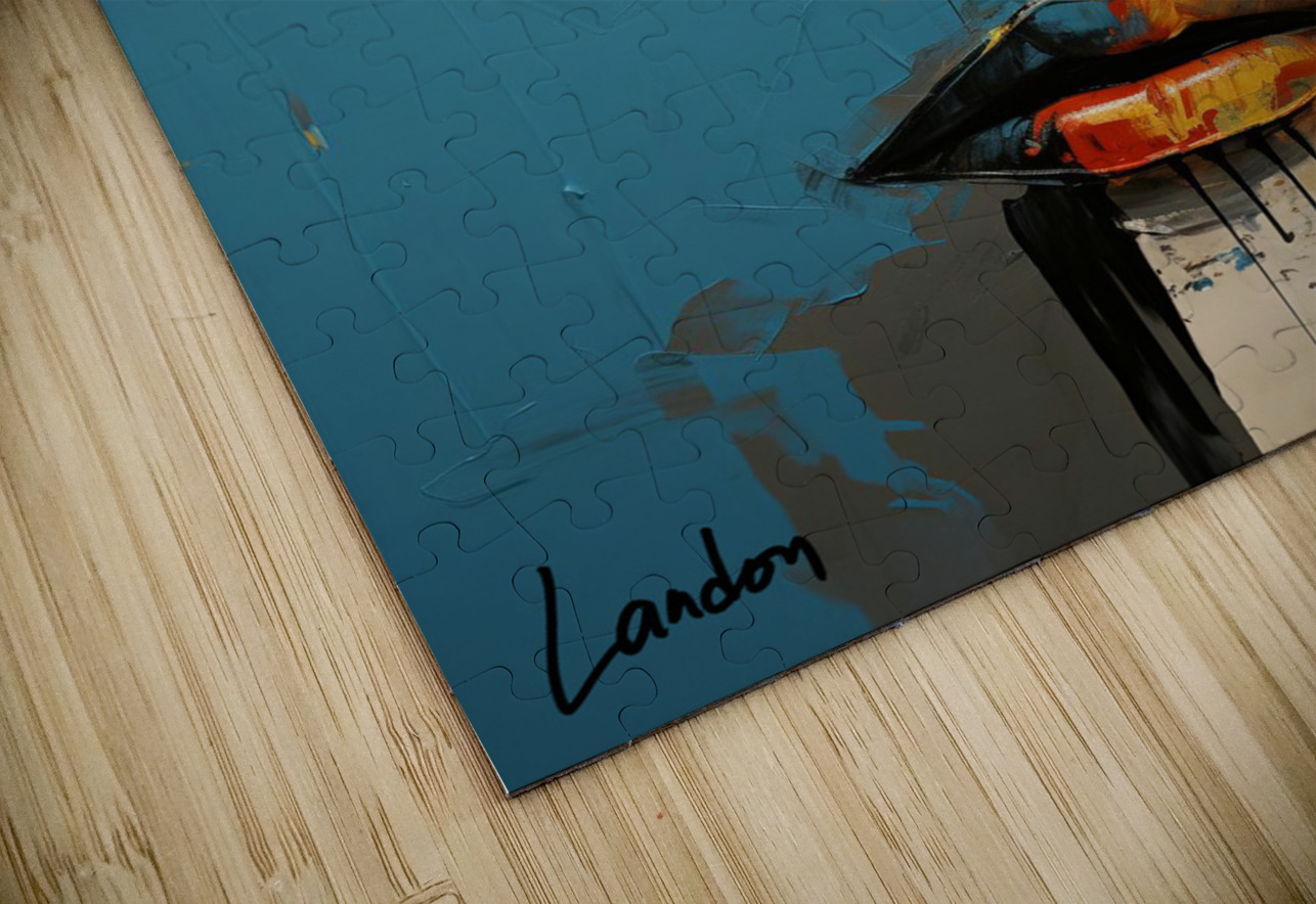 Abstract Face Landon Puzzle