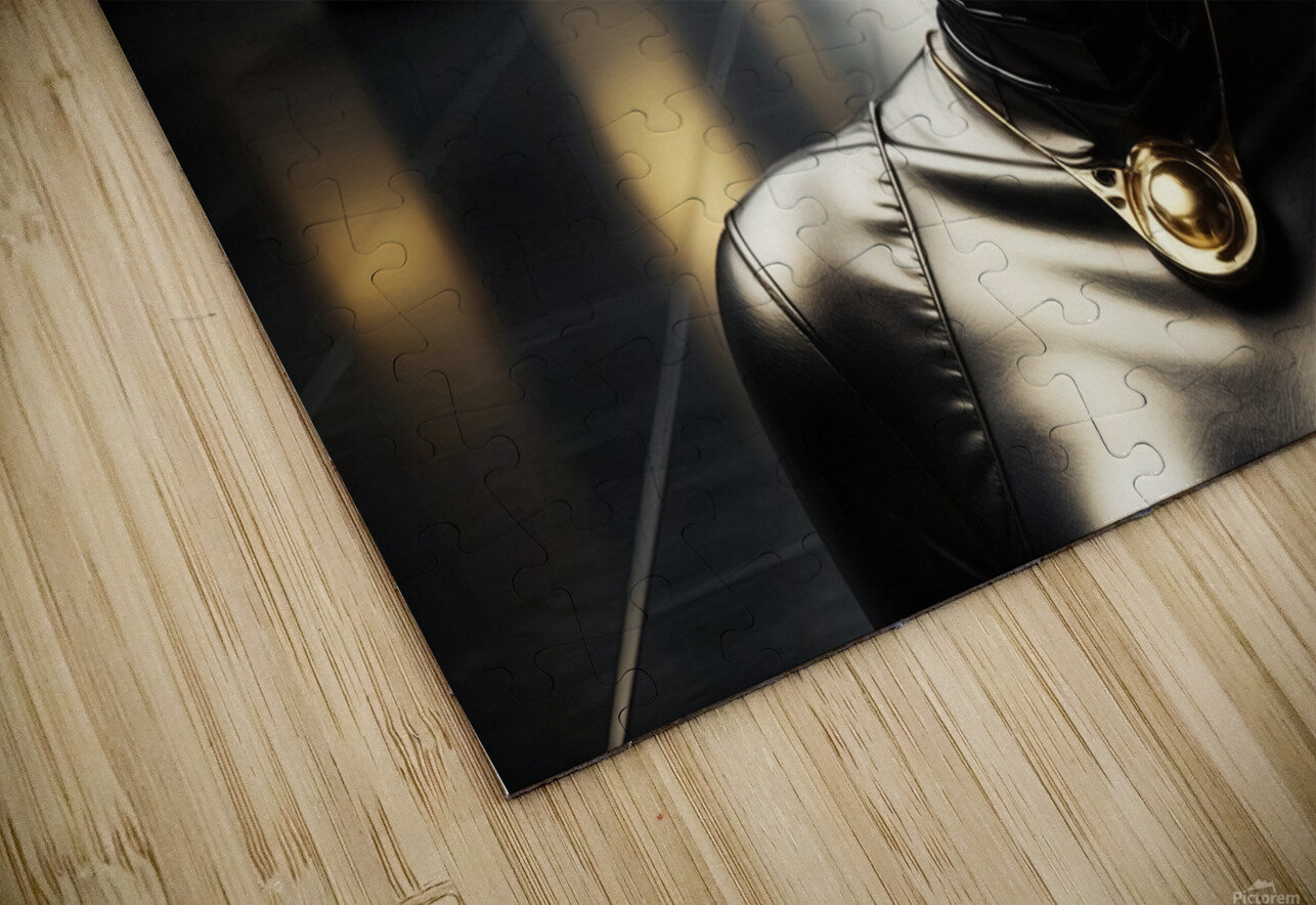 Ai portrait of a young woman in a futuristic world Philippe Lejeanvre Puzzle