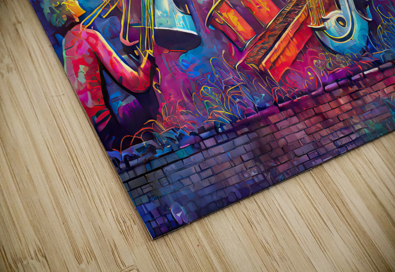 Graffiti Mural Making Music Thea Menagh Puzzle