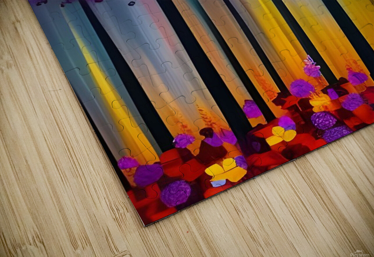 trees painting forest Ravendr4 Puzzle