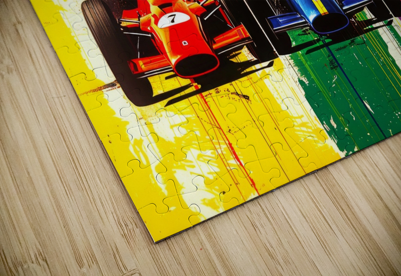 Auto Racing Types SykArt Designs Puzzle