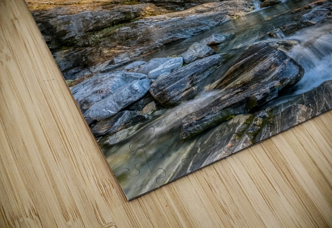 Exstew Falls Morning Jeanine Philippe Photography Puzzle