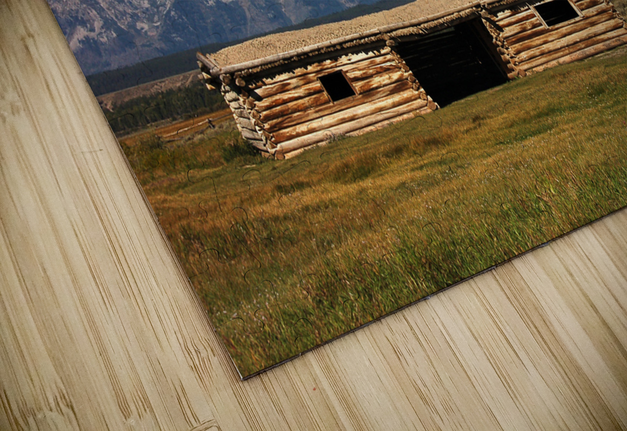 Grand Teton Cabin Serge Olivier Puzzle